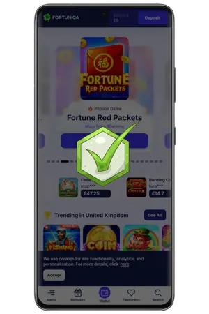 You have created an account at casino online no SoW